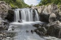 Cenarth, Carmarthenshire, Wales, 4th August 2020, View of the Cenarth Falls Waterfall Royalty Free Stock Photo