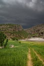 Cendere, Turkey. River Gendere canyon