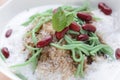 Cendol close up