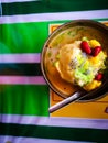 Cendol or ice dessert Malaysia. Royalty Free Stock Photo