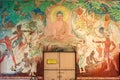 Cenes From Life Of Buddha Enlightenment Under Bo Tree Buddhist Mulsandh Kutir