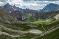 Cengia Lake and dolomite alps landscape, Trentino, Italy, Sud Tyrol