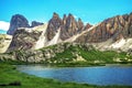 Cengia Lake in Tre Cime Unesco Dolomites National Park, Trentino