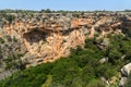 Cennet and Cehennem or heaven and hell sinkholes in Taurus Mountains, in Mersin Province, Turkey. Royalty Free Stock Photo