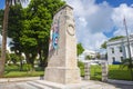 Cenotaph on Front Street, Hamilton, Bermuda