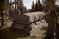 Cenotaph grave in the sun