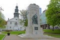 Cenotaph and Church, Halifax, Nova Scotia, Canada