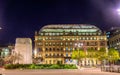 Cenotaph War Memorial and the GPO Building