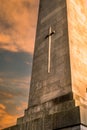 Cenotaph and War Memorial obelisk remembering The Glorious Dead