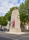 The Cenotaph World War I memorial, London, UK