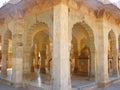 Cenotaphs in Gaitore, Jaipur, Rajasthan, India