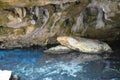 Cenote Dos Ojos near Tulum Mexico Royalty Free Stock Photo