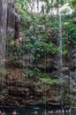 Cenote Ik Kil near Chichen Itza, Mexico