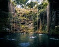 Cenote Ik Kil - Yucatan, Mexico Royalty Free Stock Photo