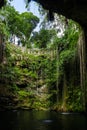 Cenote Ik Kil - Yucatan, Mexico Royalty Free Stock Photo