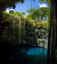 Cenote Ik Kil - Yucatan, Mexico Royalty Free Stock Photo