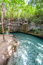 Cenote near Tulum, Mexico Royalty Free Stock Photo