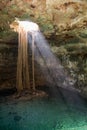 Cenote Samula is 7 km from center of town Valladolid