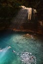 Cenote Samula in Yucatan peninsula, Mexico.