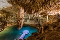 Cenote Suytun at Valladolid, Yucatan - Mexico Royalty Free Stock Photo