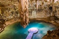 Cenote Suytun at Valladolid, Yucatan - Mexico