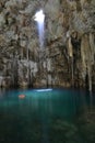 Cenote X-Keken (Dzitnup) in Yucatan peninsula, Mexico.