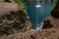 Cenote Zaci - Valladolid, Mexico: is a natural sinkhole, resulting from the collapse of limestone bedrock that exposes groundwater