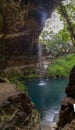 Cenote Zaci - Valladolid, Mexico: is a natural sinkhole, resulting from the collapse of limestone bedrock that exposes groundwater