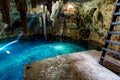 Cenotes in Cuzama, Mexico Royalty Free Stock Photo