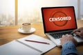 CENSORED Royalty Free Stock Photo