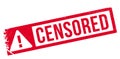 Censored rubber stamp