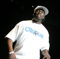 50 Cent Performs in Concert Royalty Free Stock Photo