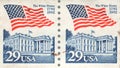 29 Cent USA First Class Postage Stamp White House 1992