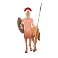 Centaur with spear