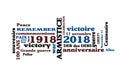 Centenary of the 1918 armistice