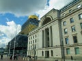 The splendour of Baskerville House and the Modern Library Royalty Free Stock Photo