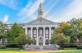 Centenial Bell and Baker Library at Harvard Business School Royalty Free Stock Photo
