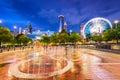 Centennial Olympic Park in Atlanta Royalty Free Stock Photo