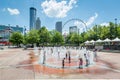 Centennial Olympic Park Fountain Summer Atlanta Royalty Free Stock Photo