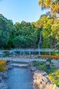 Centennial waterfall in Napier, New Zealand Royalty Free Stock Photo