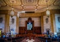 The center of administration in Baton Rouge, Louisiana Royalty Free Stock Photo