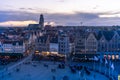 Center Brugges skyline, Belgium