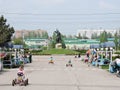 Center of the city Tiraspol Royalty Free Stock Photo