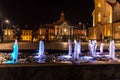 Center of the city of Zrenjanin Royalty Free Stock Photo