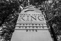 The Martin Luther King, Jr. National Historic Site Royalty Free Stock Photo