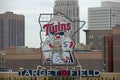Center Field Sign at Target Field