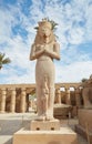 The Impressive Great Court of Karnak Temple Royalty Free Stock Photo