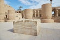 The Impressive Great Court of Karnak Temple Royalty Free Stock Photo