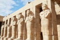 The Impressive Great Court of Karnak Temple Royalty Free Stock Photo