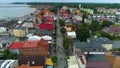 Center Hel Centrum Wiejska Aerial View Poland